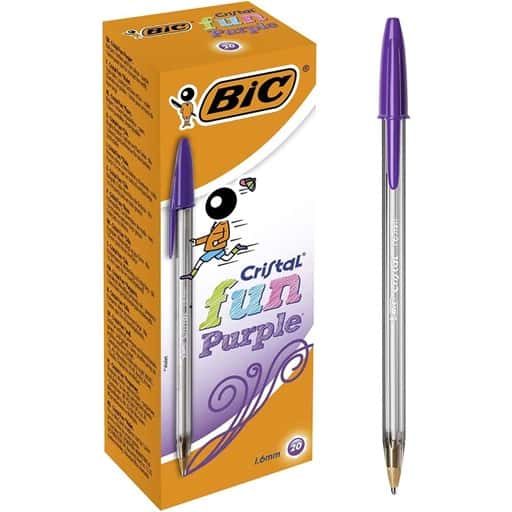 Boligrafo Cristal Fun 1,6mm
