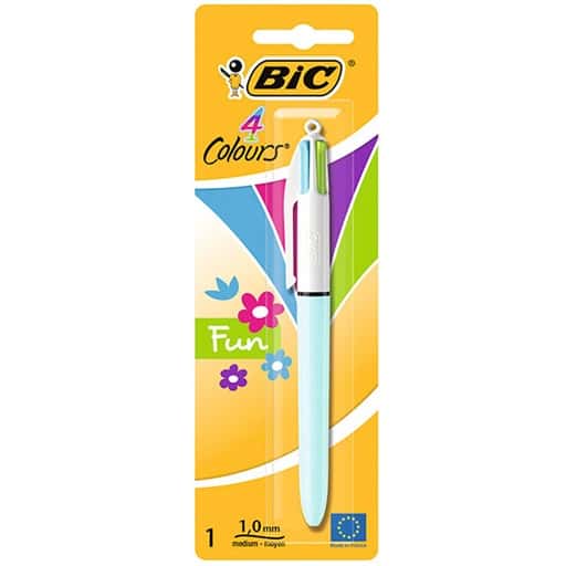 Boligrafo 4 Colours 1mm Fun Pastel bl.