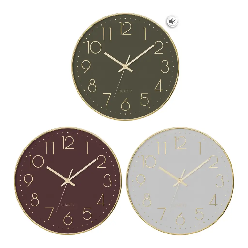 Reloj Pared PP Laure 30cm