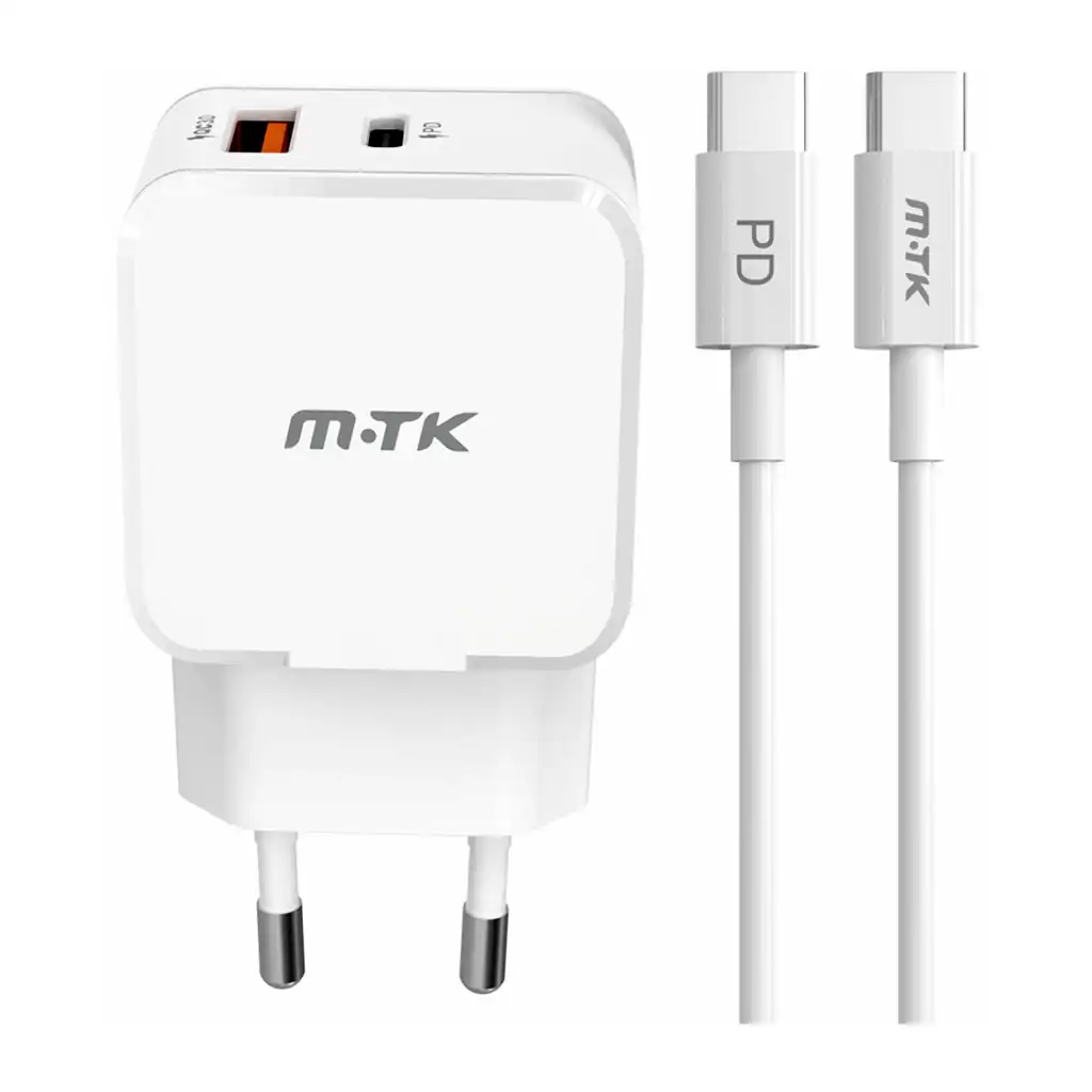 Cargador Red Fay PD QC+Cable