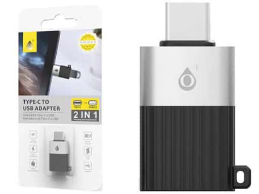 Adaptador OTG USB-A a Type-C (H-M)