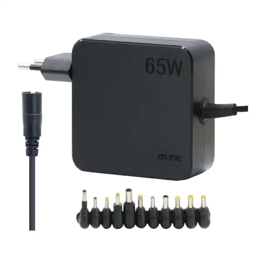 Cargador Laptop Automatico 65W 11 Tip