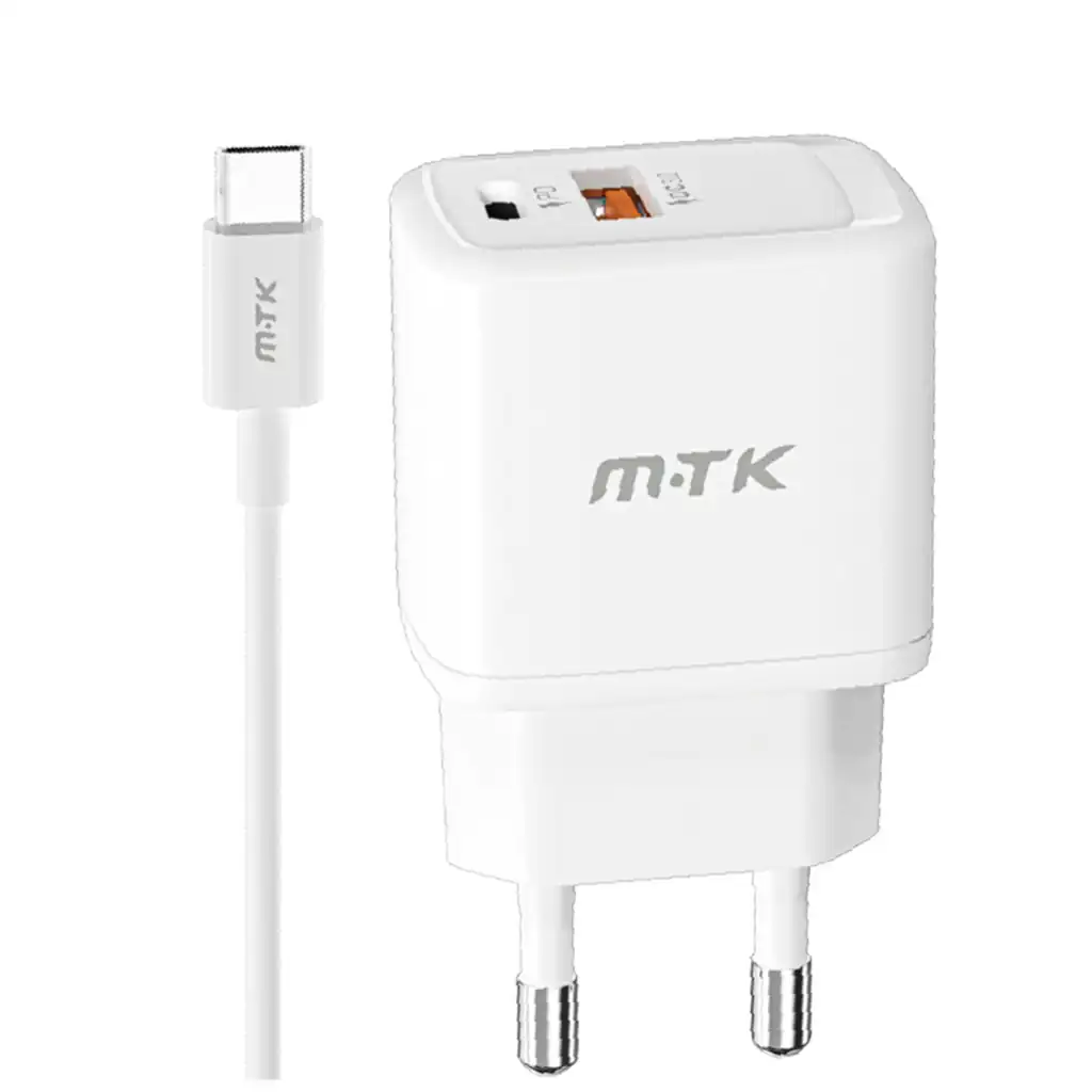 Cargador Red Taylor PD/QC 25W +C.Type-C