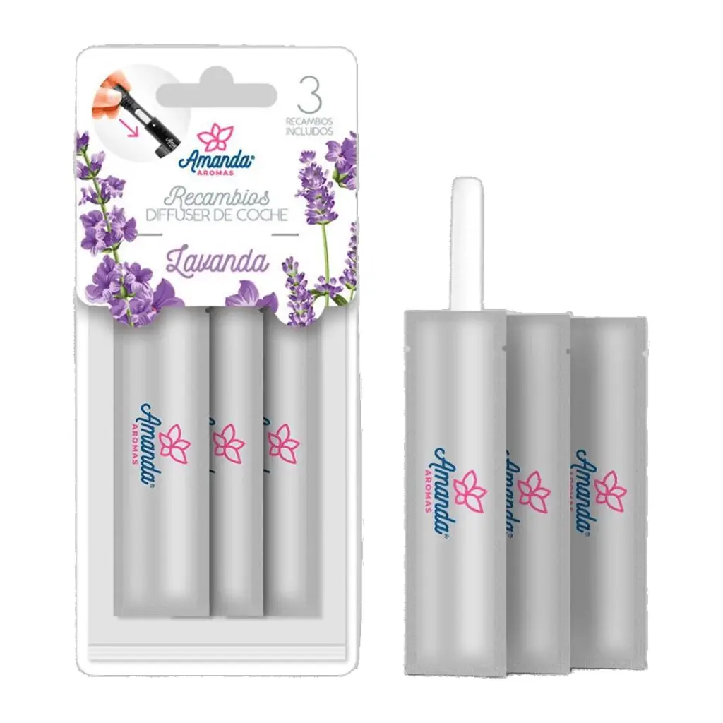 Recambio Difusor Coche Pack-3