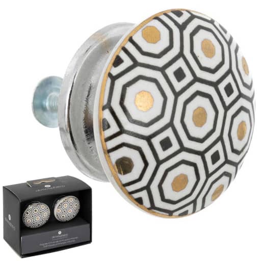 Tirador Ceramica Arianna 4cm Set-2