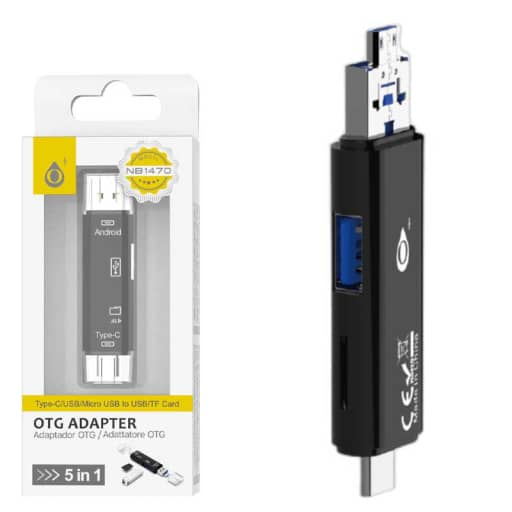 Adaptador OTG 5en1