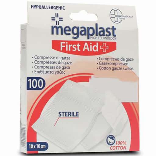 [MG-140144] Compresa Gasa Firstaid 10x10cm x100