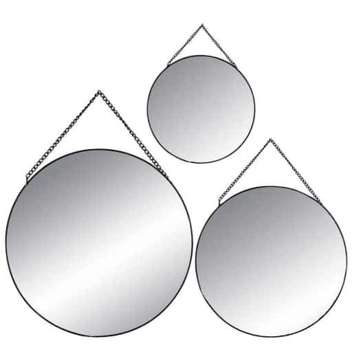 Espejo Pared Leny Redondo Set-3