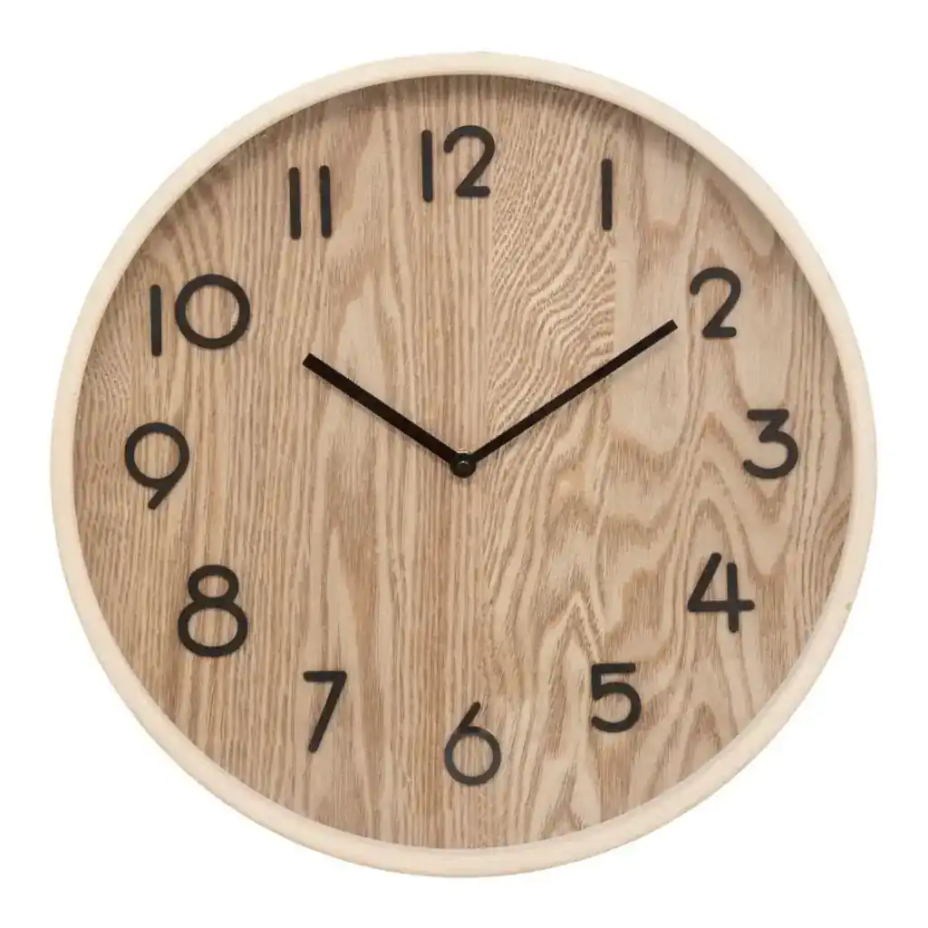 [JJ-193109] Reloj Pared Ivana Ø38cm Madera