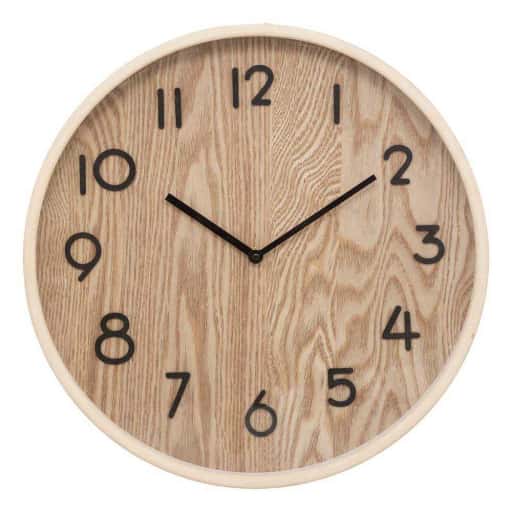 [JJ-193109] Reloj Pared Ivana Ø38cm Madera