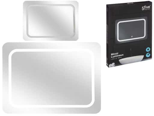 [JJ-160948] Espejo Pared con Led 65x49cm