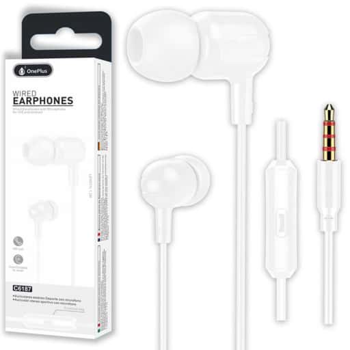 Auricular In-Ear +Mic Basic Brione