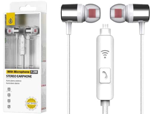 Auricular In-Ear +Mic Ring