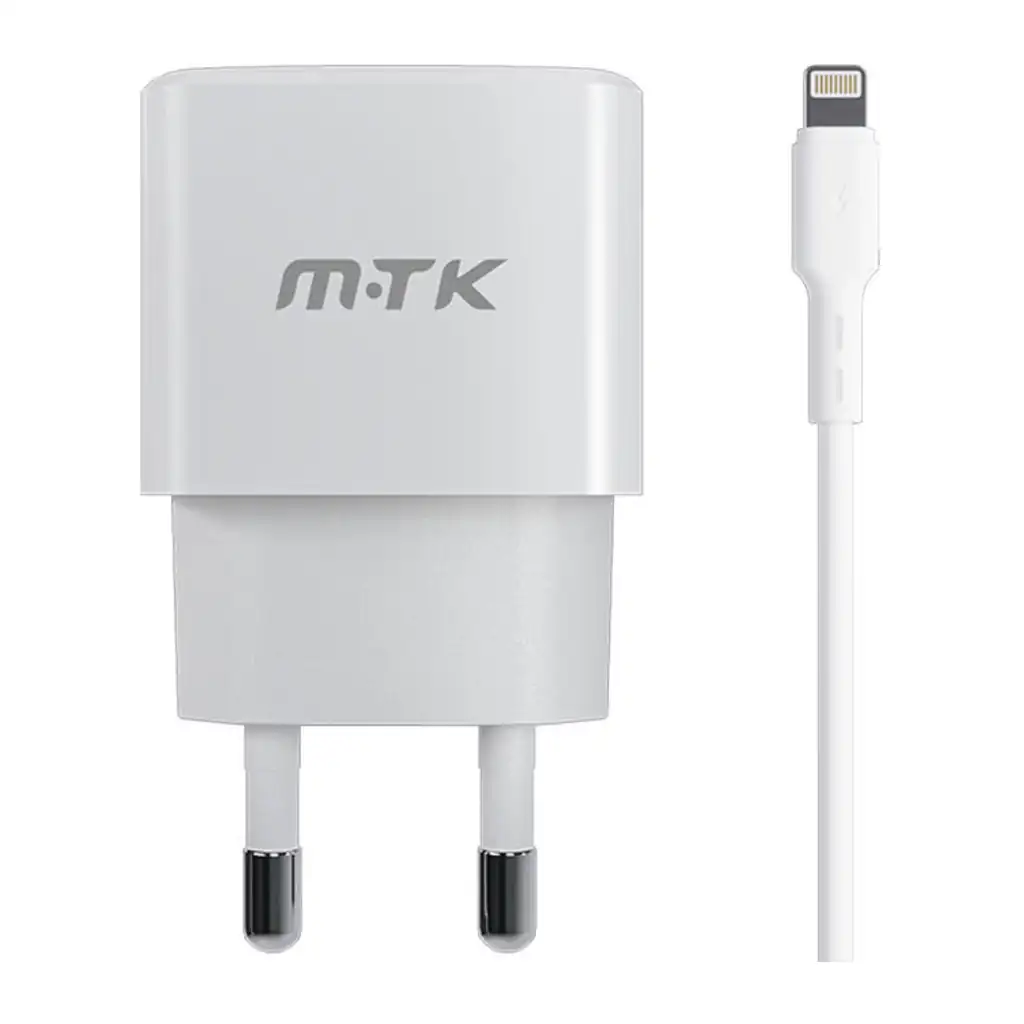 Cargador Red Lux Ayme 2USB+C.Lightning