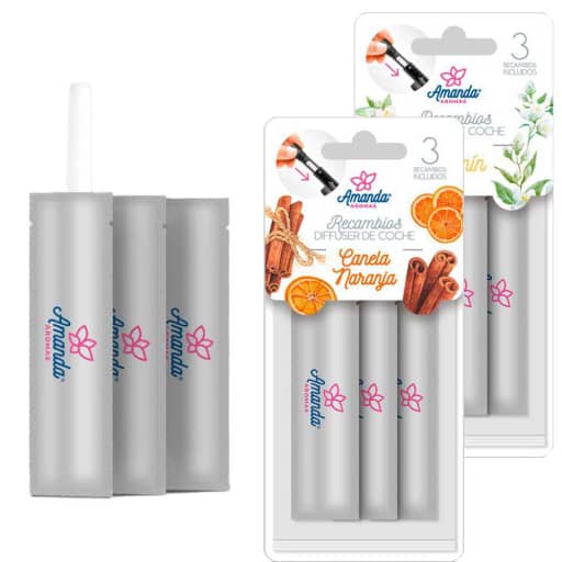 Recambio Difusor Coche Pack-3