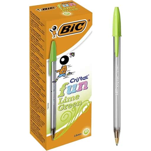 Boligrafo Cristal Fun 1,6mm