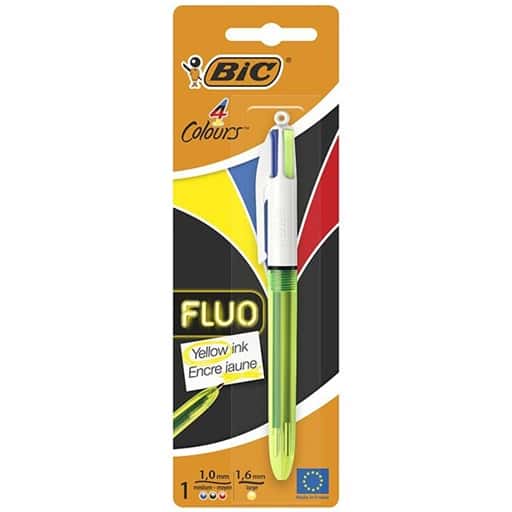 [PS-331630] Boligrafo 4 Colours 1mm Fluo bl.